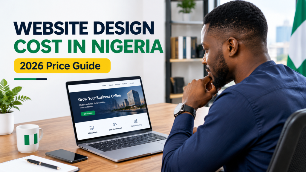 Website design cost in Nigeria 2026